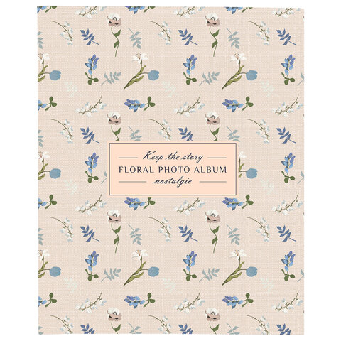 Фотоальбом BRAUBERG "Vintage flowers" на 200 фото 10х15 см, твердая обложка, 391428 - фото 2