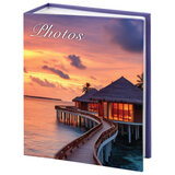 Фотоальбом BRAUBERG "Paradise" на 200 фото 10х15 см, твердая обложка, 391429