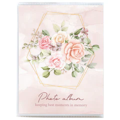 Фотоальбом BRAUBERG &laquo;Watercolor flowers&raquo; на 36 фото 10&times;15 см, мягкая обложка, 391431