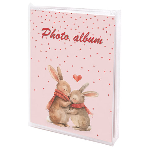 Фотоальбом BRAUBERG "Cute love" на 36 фото 10х15 см, мягкая обложка, 391432