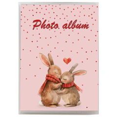 Фотоальбом BRAUBERG &laquo;Cute love&raquo; на 36 фото 10&times;15 см, мягкая обложка, 391432