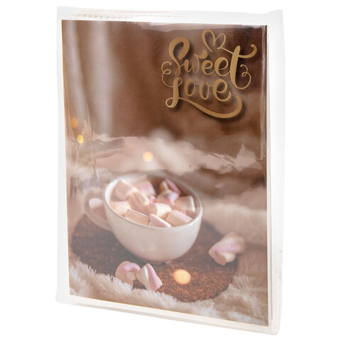 Фотоальбом BRAUBERG "Sweet love" на 36 фото 10х15 см, мягкая обложка, 391434