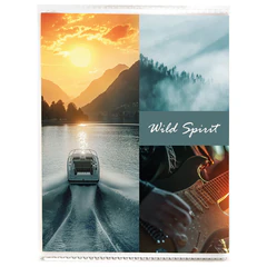 Фотоальбом BRAUBERG &laquo;Wild Spirit&raquo; на 36 фото 10&times;15 см, мягкая обложка, 391435