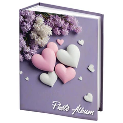 Фотоальбом BRAUBERG "Still love" на 100 фото 10х15 см, твердая обложка, 391440