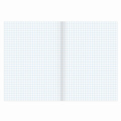 Тетрадь А4, 96 л., BRAUBERG скоба, клетка, обложка картон, &laquo;INDAY&raquo;, 400520