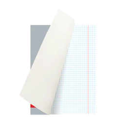 Тетрадь А5, 96 л., BRAUBERG, скоба, клетка, обложка картон, &laquo;INDAY&raquo;, 400522