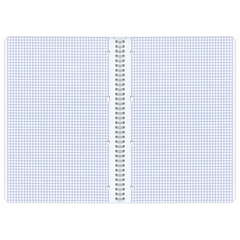 Тетрадь А4, 96 л., BRAUBERG, гребень, клетка, обложка картон, &laquo;CONTRACT&raquo;, 400529