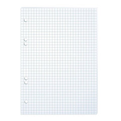 Сменный блок к тетради на кольцах, А5, 80 л., HATBER, &laquo;Белый&raquo;, 011909