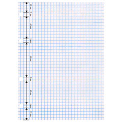 Сменный блок для тетради на кольцах, А5, 80 л., STAFF, &laquo;Белый&raquo;, 401660