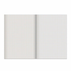 Тетрадь бумвинил, А4, 80 л., скоба, офсет №2 ЭКОНОМ, клетка, STAFF, СИНИЙ, 402649