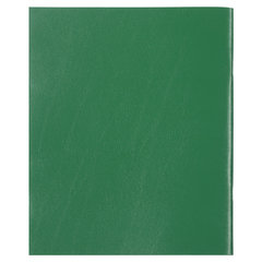 Тетрадь бумвинил, А4, 96 л., скоба, офсет №2 ЭКОНОМ, клетка, STAFF, ЗЕЛЕНЫЙ, 403407