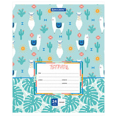 Тетрадь 24 л. BRAUBERG линия, обложка картон, &laquo;ЗАБАВНАЯ&raquo;, 403586