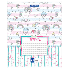 Тетрадь 24 л. BRAUBERG линия, обложка картон, &laquo;ЗАБАВНАЯ&raquo;, 403586