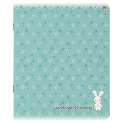 Тетрадь А5 48 л. АЛЬТ скоба, клетка, Soft Touch, &laquo;ЗЕФИРНЫЕ ЗАЙЧАТА&raquo; (5 видов), 7-48-747