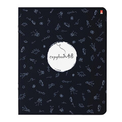 Тетрадь А5 48 л. АЛЬТ скоба, клетка, глянцевая ламинация, &laquo;КОНТРАСТЫ&raquo; (5 видов), 7-48-575