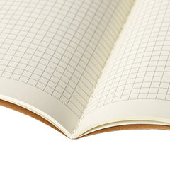 Тетрадь 40 л. в клетку обложка КРАФТ, бежевая бумага 70 г/<wbr/>м<sup>2</sup>, сшивка, А5 (147&times;210 мм), SPACE TRAVELER, BRAUBERG, 403760