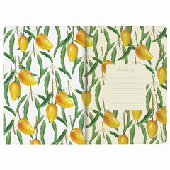 Тетрадь 40 л. в клетку обложка SoftTouch, фольга, бежевая бум. 70 г/<wbr/>м<sup>2</sup>, сшивка, А5 (147&times;210 мм), MANGO, BRAUBERG, 403783