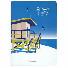 Тетради 40 л. в клетку обложка SoftTouch, НАБОР 3 шт., бежевая бумага 70 г/<wbr/>м<sup>2</sup>, сшивка, А5 (147&times;210 мм), JOY, BRAUBERG, 403791