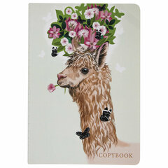 Тетради 40 л. в клетку обложка SoftTouch, НАБОР 3 шт., бежевая бумага 70 г/<wbr/>м<sup>2</sup>, сшивка, А5 (147&times;210 мм), SUMMER, BRAUBERG, 403793