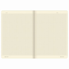 Тетради 40 л. в клетку обложка SoftTouch, НАБОР 3 шт., бежевая бумага 70 г/<wbr/>м<sup>2</sup>, сшивка, А5 (147&times;210 мм), SUMMER, BRAUBERG, 403793