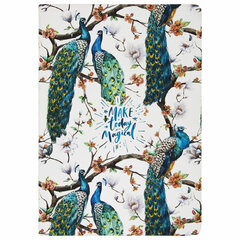 Тетради 40 л. в клетку обложка SoftTouch, НАБОР 3 шт., бежевая бумага 70 г/<wbr/>м<sup>2</sup>, сшивка, А5 (147&times;210 мм), SUMMER, BRAUBERG, 403793