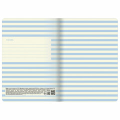 Тетрадь 40 л. в точку обложка SoftTouch, бежевая бумага 70 г/<wbr/>м<sup>2</sup>, сшивка, А5 (147&times;210 мм), БЛАЖЕНСТВО, BRAUBERG, 403800