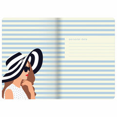 Тетрадь 40 л. в точку обложка SoftTouch, бежевая бумага 70 г/<wbr/>м<sup>2</sup>, сшивка, А5 (147&times;210 мм), БЛАЖЕНСТВО, BRAUBERG, 403800