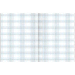 Тетрадь А4, 80 л., BRAUBERG, скоба, клетка, глянцевый лак, &laquo;SMART&raquo;, 404048