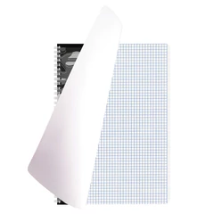 Тетрадь А4, 96 л., BRAUBERG, гребень, клетка, обложка картон, &laquo;Military&raquo;, 404057