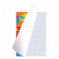 Тетрадь А4, 120 л., BRAUBERG гребень, клетка, обложка картон, &laquo;Painting&raquo;, 404072