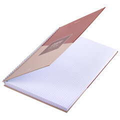 Тетрадь А4, 120 л., BRAUBERG, гребень, клетка, обложка твердая, &laquo;Office&raquo;, 404073