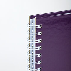 Тетрадь А4, 120 л., BRAUBERG, гребень, клетка, обложка твердая, &laquo;Good Luck&raquo;, 404074