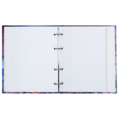 Тетрадь на кольцах А5 (175&times;215 мм), 120 листов, твердый картон, клетка, BRAUBERG, Travel, 404080