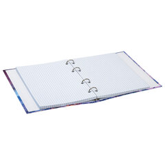 Тетрадь на кольцах А5 (175&times;215 мм), 120 листов, твердый картон, клетка, BRAUBERG, Travel, 404080