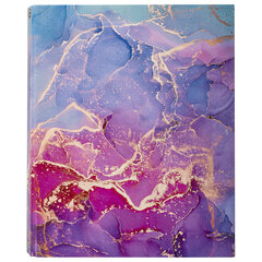 Тетрадь на кольцах А5 (175&times;215 мм), 120 листов, твердый картон, клетка, с разделителями, BRAUBERG, Marble, 404086