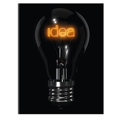 Тетрадь на кольцах А5 (175&times;215 мм), 160 листов, твердый картон, клетка, BRAUBERG, Idea, 404091