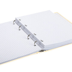 Тетрадь на кольцах А5 (175&times;215 мм), 240 листов, твердый картон, клетка, BRAUBERG, Miracle, 404093