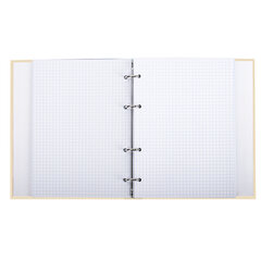 Тетрадь на кольцах А5 (175&times;215 мм), 240 листов, твердый картон, клетка, BRAUBERG, Miracle, 404093