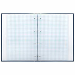 Тетрадь на кольцах БОЛЬШАЯ А4 (210&times;305 мм), 100 листов, твердый картон, клетка, BRAUBERG, Shade, 404102