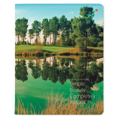 Тетрадь А5 48 л. АЛЬТ скоба, клетка, глянцевый лак, &laquo;Пейзажи&raquo; (5 видов), 7-48-637