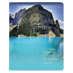 Тетрадь А5 48 л. АЛЬТ скоба, клетка, глянцевый лак, &laquo;Пейзажи&raquo; (5 видов), 7-48-637