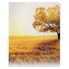 Тетрадь А5 48 л. АЛЬТ скоба, клетка, глянцевый лак, &laquo;Пейзажи&raquo; (5 видов), 7-48-637