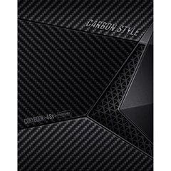 Тетрадь А5, 48 л., HATBER, скоба, клетка, выборочный лак, &laquo;CarbonStylee&raquo; (микс в спайке), 068127
