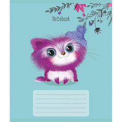 Тетрадь 12 л., ПЗБМ, клетка, фольга, &laquo;Шмяк!&raquo; (5 видов), 017996