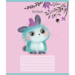 Тетрадь 12 л., ПЗБМ, клетка, фольга, &laquo;Шмяк!&raquo; (5 видов), 017996