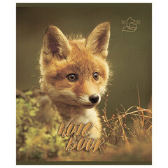 Тетрадь А5, 48 л., ПЗБМ, скоба, клетка, конгрев, глянцевый лак, &laquo;Хитрый лис&raquo; (5 видов), 028061