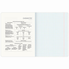 Тетрадь предметная &laquo;PASTEL&raquo; 48 л., SoftTouch, фольга, ХИМИЯ, клетка, BRAUBERG, 404320