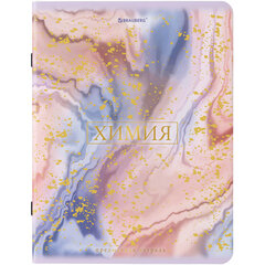 Тетрадь предметная &laquo;PASTEL&raquo; 48 л., SoftTouch, фольга, ХИМИЯ, клетка, BRAUBERG, 404320