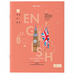 Тетради предметные со справочным материалом, КОМПЛЕКТ 12 ПРЕДМЕТОВ, 48 л., обложка картон, BRAUBERG, &laquo;VISION&raquo;, 404323