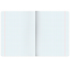 Тетрадь А5, 48 л., BRAUBERG, скоба, клетка, матовая ламинация, выборочный лак, &laquo;Animals Pop-Art&raquo; (микс в спайке), 404374